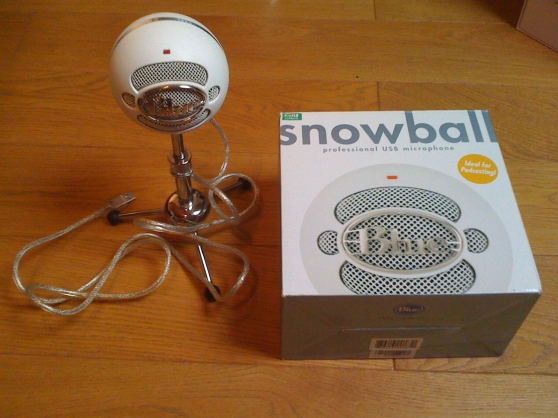 Annonce occasion, vente ou achat 'Microphone SNOW BALL'