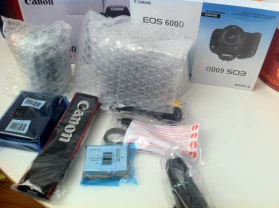 Annonce occasion, vente ou achat 'Canon EOS 600D + EF-S 18-55 mm IS II'