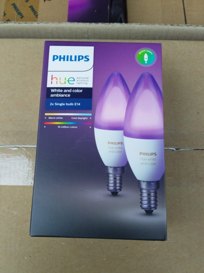 Annonce occasion, vente ou achat 'Philips hue white and color E14'