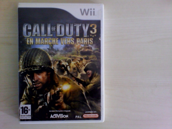 Annonce occasion, vente ou achat 'jeu wii call of duty'