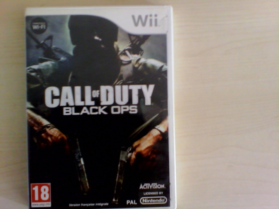 Annonce occasion, vente ou achat 'jeu wii call of duty Black OPS'