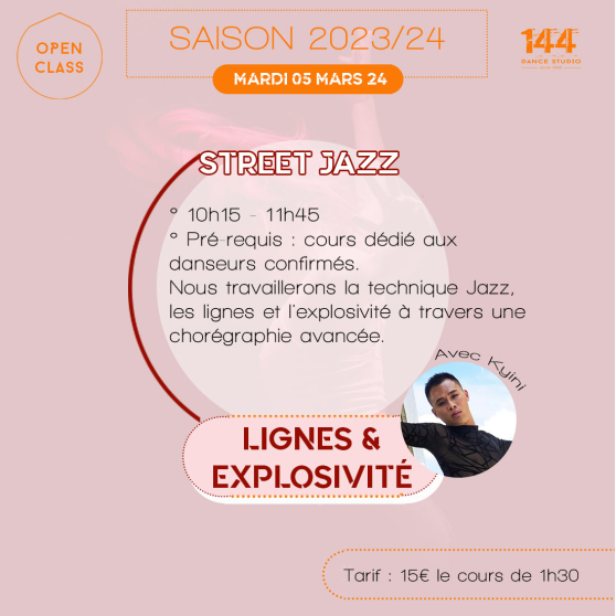 Annonce occasion, vente ou achat 'Open Class Street Jazz'