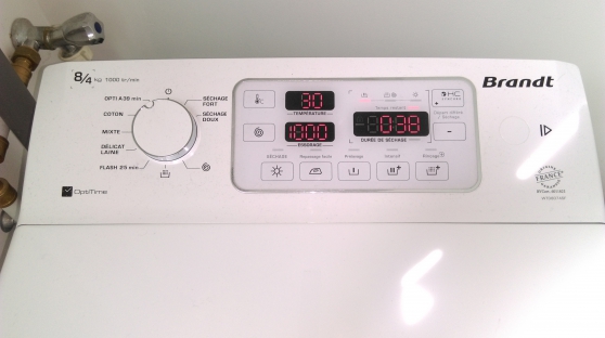Machine lavante séchante 8/4kg Brandt