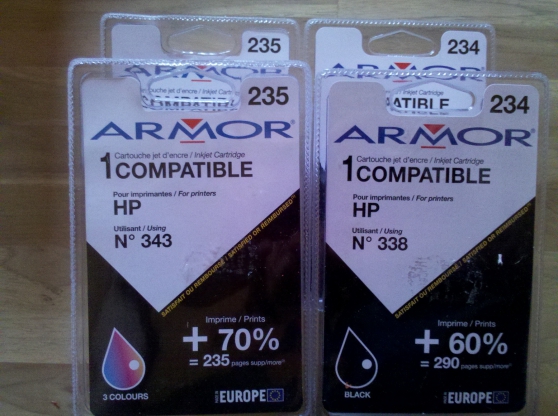 cartouches compatibles hp 343 et 338