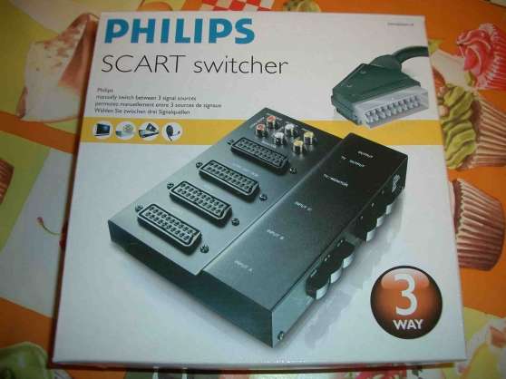 Annonce occasion, vente ou achat 'Philips manual Scart switcher'