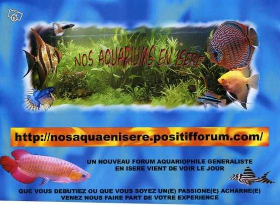 Annonce occasion, vente ou achat 'Nos Aqua en Isre'