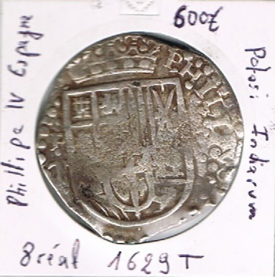 Annonce occasion, vente ou achat 'Espagne Colonies Philippe IV Cob 8 Reale'