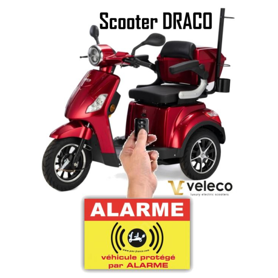 Annonce occasion, vente ou achat 'Scooter lectrique DRACO VELECO 800 watt'