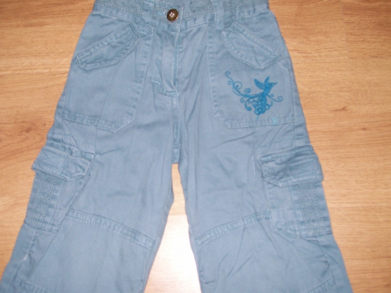 pantalon bleu fille 3 ans (ref E1)