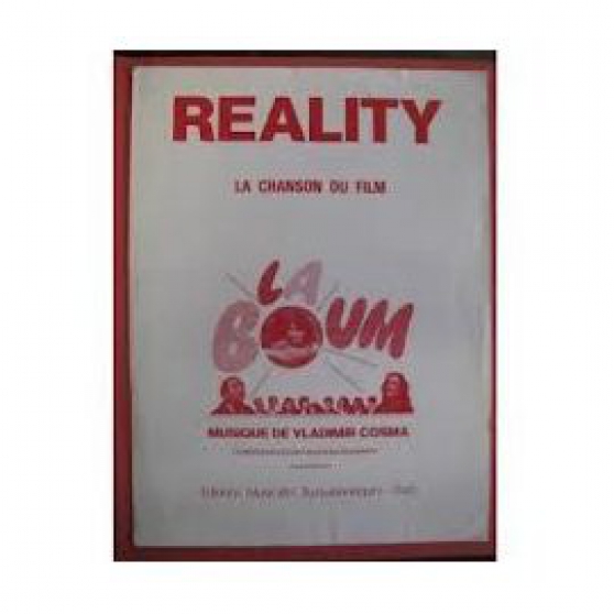 Annonce occasion, vente ou achat 'Reality (Chanson / Film \