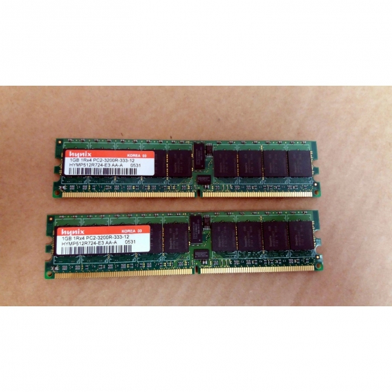 Annonce occasion, vente ou achat 'Mmoire RAM HYNIX 1GB 1Rx4 PC2-3200R-333'
