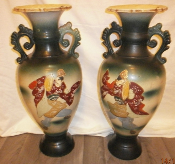 Annonce occasion, vente ou achat 'Paire de Vase Japon vers 1900'
