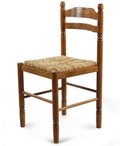 Annonce occasion, vente ou achat '1 chaise en bois de htre et paille'