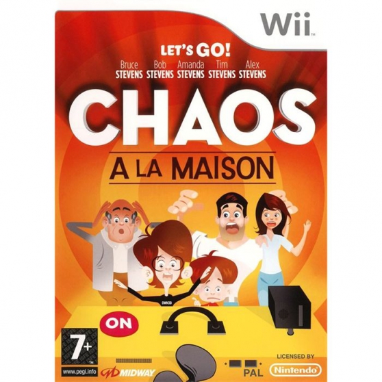 Annonce occasion, vente ou achat 'Jeu vido  CHAOS A LA MAISON  Wii'