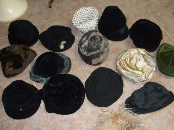 chapeaux anciens