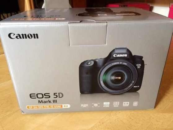 Annonce occasion, vente ou achat 'Canon 5D Mark III & Accesoires Complet'