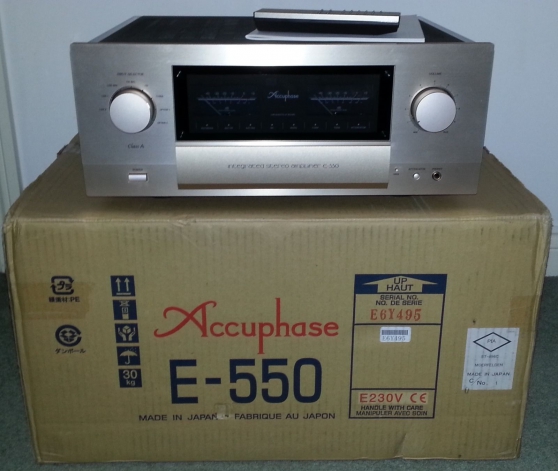Accuphase E-550 Classe A