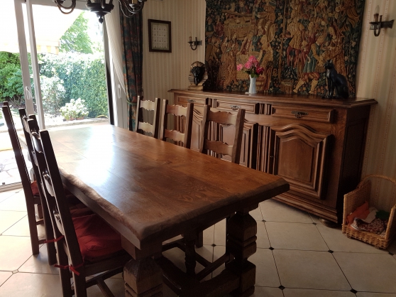 Annonce occasion, vente ou achat 'trs belle salle  manger style Louis XI'