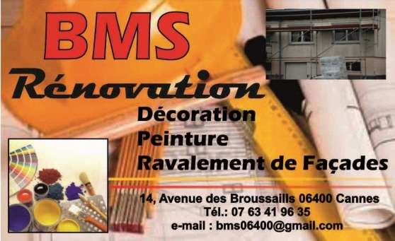 Annonce occasion, vente ou achat 'B.M.S Rnovation'
