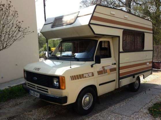 Camping car ford transit pilote #2