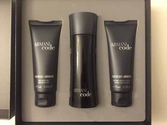 armani code coffret