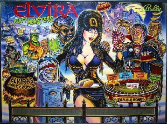 Annonce occasion, vente ou achat 'Flipper ELVIRA and the party Monster'