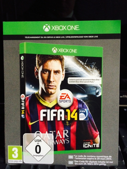 Annonce occasion, vente ou achat 'FIFA 14 XBOX ONE'