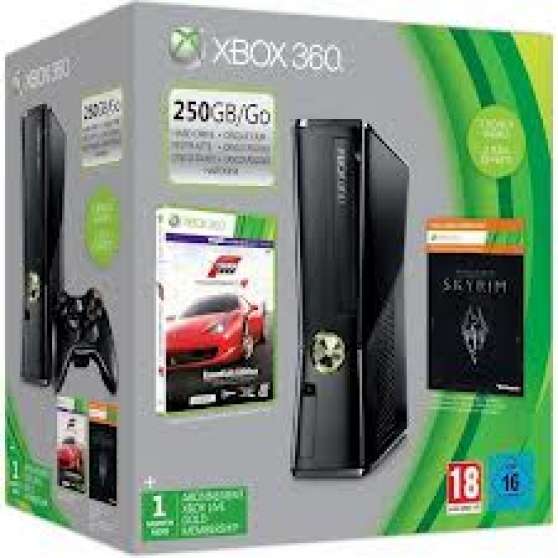 Annonce occasion, vente ou achat 'Xbox 360 250 Go + 2 manettes + jeux'