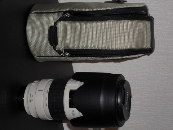 Annonce occasion, vente ou achat 'Objectif canon 70-200 L 2.8 is usm II'