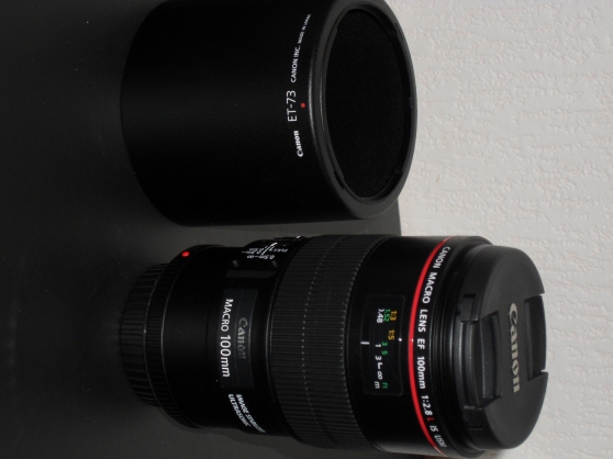 Annonce occasion, vente ou achat 'Objectif neuf canon macro 100 mm f2.8'