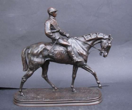 Annonce occasion, vente ou achat 'Mne.Bronze ancien.Sculpture.cheval'