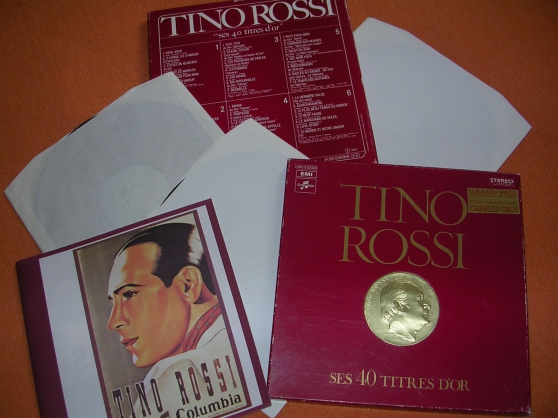 Annonce occasion, vente ou achat 'COFFRET 3 disque TINO ROSSI'