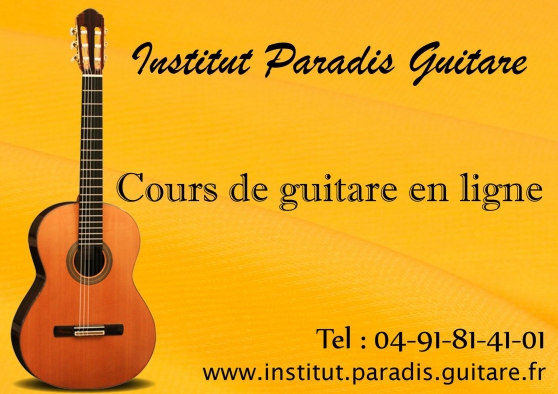 Annonce occasion, vente ou achat 'Cours de guitare en ligne'