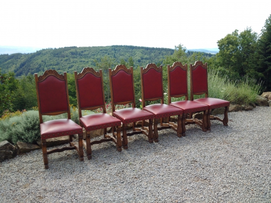 Annonce occasion, vente ou achat '6 chaises.'