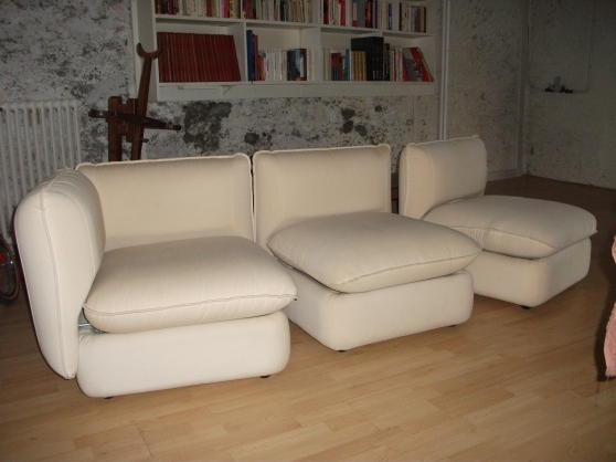 Salon modulable tissu.