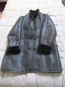 manteau cuir