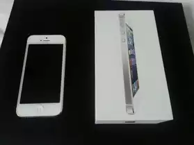 Iphone 5 64go blanc debloque par apple t