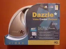 Dazzle vidéo créator/ Platinium