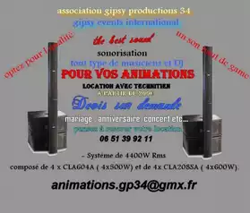 sonorisation animation