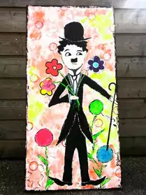Tableau Charlie Chaplin