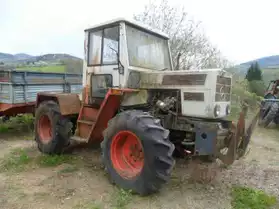 Tracteur forestier Mercédès - 4 RM - MB