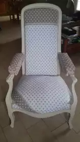 fauteuil voltaire relooké