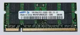 Mémoire DDR2 1Go Samsung pour Mac