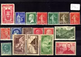 Lot de timbres neufs de France FR3175
