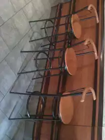 4 chaises hautes pour bar