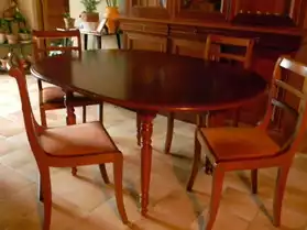 Tables et 4 chaises