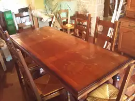 Table en chêne