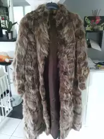 manteau -T.40 Flanc de marmotte