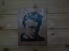 Tableau mural portrait James Dean