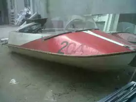 Rare bateau dinghy aluminium MOBILO